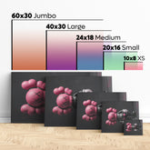Pink Skull Mickey Mouse - High-Quality Canvas Print | Custom Photo Canvas Print, Also Custom Canvas Prints with Your Photos
